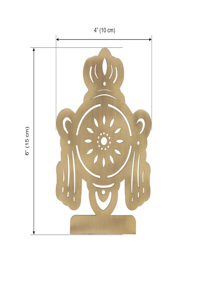 DEVDECOR Balaji Symbol Idol for Home, Office & Car | Lord Venkateswara Decorative Showpiece | Brings Positivity, Wealth & Good Luck | Small Spiritual Gift for Pooja, Dashboard, Desk - Image 2
